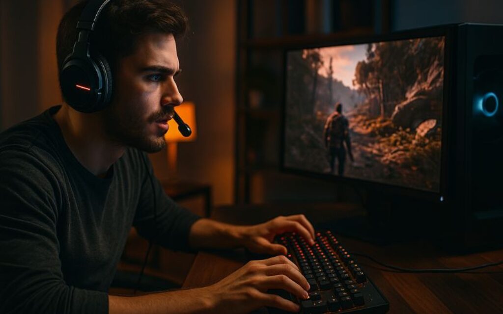 playing-game-on-pc